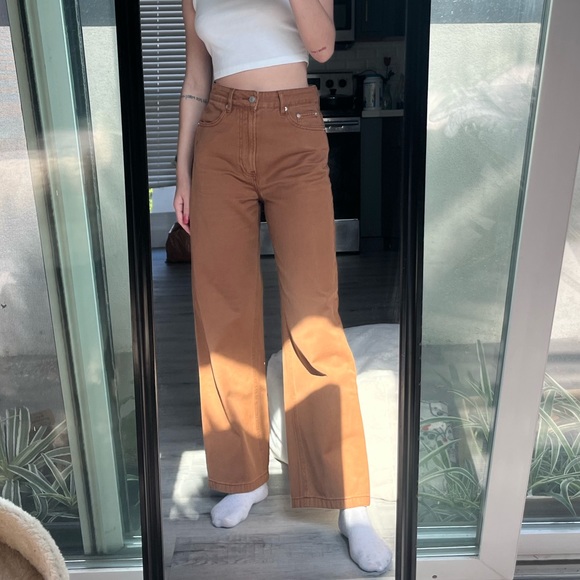 Glassons Brown Jeans - Picture 1 of 5